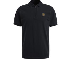 PME Legend Half-Zip Poloshirt Piqué Interlock Navy - Größe L Dunkelblau L