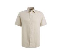 PME Legend Short Sleeve Hemd Cotton Linen Ecru - Größe XL Beige XL