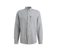 PME Legend - Hemd aus Baumwolle und Leinen mit Streifenmuster blau - Gr. - XL