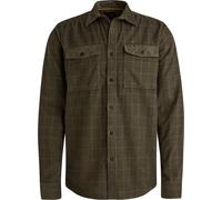 PME Legend Hemdjacke Fine Corduroy Beluga Grün - Größe L Dunkelgrün L
