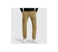 Cargohose PME LEGEND, Herren, Gr. 32, Länge 32, beige (elmwood), Web, Obermaterial: 64% Baumwolle, 19% Lyocell, 15% Polyester, 2% Elasthan, unifarben, casual, regular fit knöchellang, Hosen, mit Tasch
