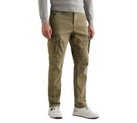 Cargohose PME LEGEND, Herren, Gr. 33, Länge 34, covert grün, Sweatware, Obermaterial: 64% Baumwolle, 20% Lyocell, 14% Polyester, 2% Elasthan, schmal knöchellang, Hosen Cargohose, mit Taschen (81058553