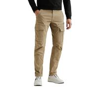 Cargohose PME LEGEND "Nordrop Stretch Twill", Herren, Gr. 34, Länge 34, beige (plaza taupe), Twill, Obermaterial: 97% Baumwolle, 3% Elasthan, unifarben, regular fit knöchellang, Hosen Cargohose, mit L