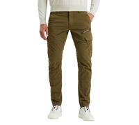 Cargohose PME LEGEND "Nordrop Stretch Twill", Herren, Gr. 36, Länge 36, grün (olive night), Twill, Obermaterial: 97% Baumwolle, 3% Elasthan, unifarben, regular fit knöchellang, Hosen, mit Logo Sticker