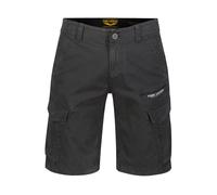 PME Legend Herren Cargoshorts Regular Fit, schwarz, Gr. 38