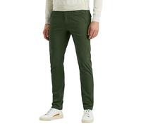 PME Legend Herren Chinohose Twin WASP Chino - Regular Fit - Blau Beige Grün, Größe:30W / 30L, Farbe:Green 8576