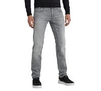 PME Legend Herren Jeans Commander 3.0 Grey Denim Comfort hellgrau - 33/32