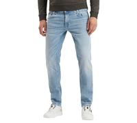 PME Legend Herren Jeans Commander 3.0 - Relaxed Fit - Blau -Clear Authentic Wash, Größe:29W / 30L, Farbe:Clear Authentic Wash CAW