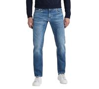 PME Legend Herren Jeans Commander 3.0 - Relaxed Fit - Blau - True Blue Mid, Größe:33W / 32L, Farbe:True Blue Mid TBM