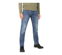PME Legend Herren Jeans Nightflight Stretch Slub Denim Slim Fit Regular Waist Bleached (80) 35/36