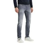 Regular-fit-Jeans PME LEGEND "Nightflight PTR120", Herren, Gr. 34, Länge 32, blau (igb injected grau blau), Denim/Jeans, Obermaterial: 75% Baumwolle, 24% Polyester, 1% Elasthan, regular fit lang, Jean