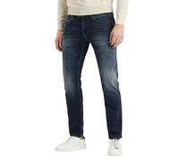PME Legend Herren Jeans NIGHTFLIGHT - Regular Fit - Blau - Dark Clean Blue, Größe:32W / 34L, Farbe:True Winter Blue TWB