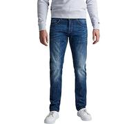 PME Legend Herren Jeans NIGHTFLIGHT - Regular Fit - Blau - Medium Blue W28-W40, Größe:44W / 32L, Farbe:Medium Blue PTR120-MVB