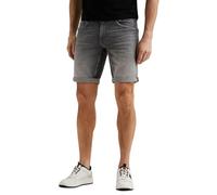 PME Legend Herren Jeans Short NIGHTFLIGHT - Regular Fit - Blau - Grau Stretch