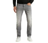 PME Legend Herren Jeans SKYRAK - Low Waist - Regular Fit - Blau Grau W29-W40, Größe:36W / 34L, Farbe:TSG True Stone Grey