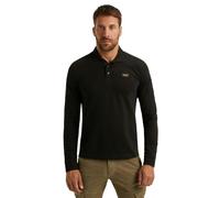 PME Legend LONG SLEEVE POLO AMERICAN CLASSIC M PPS2510899-999 Black (906393) Schwarz M