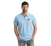 PME Legend Herren Poloshirt Short Sleeve Polo American Classic - Regular Fit, Größe:4XL, Farbe:PPSS0000861-5326 Airy Blue
