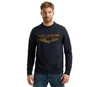 PME Legend Pullover Regular Fit Crewneck Soft Terry mit Logo - 100% Baumwolle - Salute Herren Gr. M