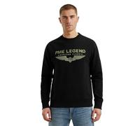 PME Legend CREWNECK LOGO CARRIER S PSW0000440-999 Black (926798) Schwarz S