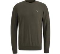 R-neck cotton knit beluga - Gr. - M