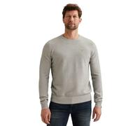 PME Legend Herren Rundhals Pullover R-Neck Cotton MODAL - Regular Fit S - 5XL, Größe:L, Farbe:PKW2511324-921 Light Grey Melee
