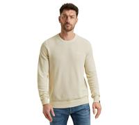 PME Legend Herren Rundhals Pullover R-Neck Cotton MODAL - Regular Fit S - 5XL, Größe:XL, Farbe:PKW0000334-910 Bone White Melee