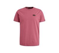 PME Legend Herren Rundhals T-Shirt Cold DYE Regular Fit Schwarz Weiss Grün Blau, Größe:S, Farbe:3211 Rose Wine