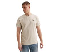 PME Legend Regular Fit T-Shirt Rundhals Bone White, Melange