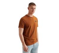 PME Legend Herren Rundhals T-Shirt Short Sleeve R-Neck American Classic, Größe:M, Farbe:PTSS2602599-8127 Glazed Ginger