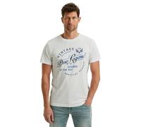 PME Legend Herren Rundhals T-Shirt Short Sleeve R-Neck Single Jersey Play, Größe:3XL, Farbe:7003 Bright White