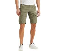Cargoshorts PME LEGEND "NORDROP CARGO SHORTS STRETCH TWILL", Herren, Gr. 34, N-Gr, grün (deep lichen grün), Twill, Obermaterial: 98% Baumwolle, 2% Elasthan, unifarben, casual, regular fit kniefrei, Ho