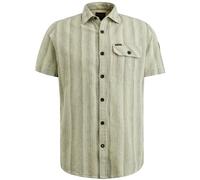 PME Legend Herren Short Sleeve Shirt Olive/Beige 3XL