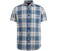 PME Legend Herren Short Sleeve Shirt Real Indigo M