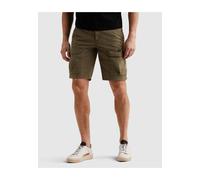 Cargoshorts PME LEGEND "HAWKDOWN SHORTS TECHNICAL NYLON", Herren, Gr. 33, N-Gr, dusky grün, Web, Obermaterial: 63% Baumwolle, 33% Polyamid, 4% Elasthan, normal kniefrei, Hosen, mit zusätzlichem Tunnel