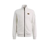 PME Legend Herren Sweatjacke mit Stehkragen, wollweiss, Gr. XXXL