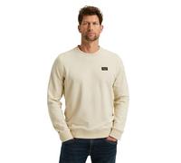 PME Legend Herren Sweatshirt American Classic Crewneck Regular Fit Ecru Größe XL