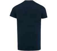 T-Shirt PME LEGEND "PME 2-packbasict-shirt", Herren, Gr. XXL, blau (schwarz sapphire), Jersey, Obermaterial: 95% Baumwolle, 5% Elasthan, casual, Rundhals, Kurzarm, Shirts Multipacks (43149436-XXL) sch