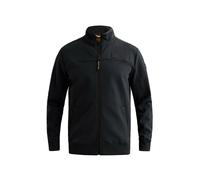 Sweatjacke PME LEGEND, Herren, Gr. XL, schwarz (salute), Sweatware, Obermaterial: 80% Baumwolle, 15% Polyester, 5% Elasthan, gemustert, normal hüftbedeckend, ohne Ausschnitt, Sweatjacken Sweatjacke, S
