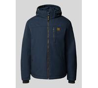 PME Legend Jacke mit Kapuze und Label-Detail Modell 'STRATOR' in Marine, Größe S