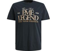 PME Legend Jersey Artwork T-Shirt Carbon Navy - Größe XXL Dunkelblau XXL