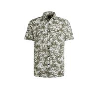 PME Legend - Jersey Pique Print Leaf bright white - Gr. - M