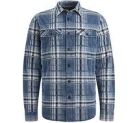 PME Legend - Ind Denim Structure Check/Casual 2 real indigo - Gr. - XL