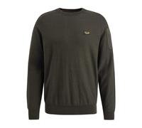 PME Legend - Klassischer amerikanischer R-Neck Strickpullover - - Knitwear - Herren - Grün - XL
