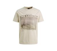 PME Legend - Kurzarm-Jersey-T-Shirt mit Rundhalsausschnitt beige - Gr. - L