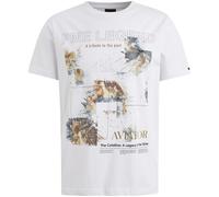PME LEGEND Kurzarm Shirt Rundhals jersey digital print bright white PTSS2503570-7003 XXXL