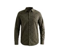 PME Legend - Langarmhemd mit Muster grün - Gr. - XL