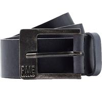 PME Legend Herren Ledergürtel FAR WEST BELT - 85-110cm Gürtellänge 100% Leder, Größe:110cm, Farbe:Navy 599