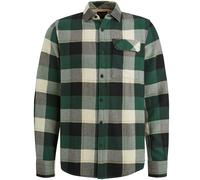 PME Legend - Long Sleeve Shirt Ctn Flanel H. twill Check trekking green - Gr. - L