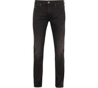 PME Legend Herren Jeans NIGHTFLIGHT - Regular Fit - Schwarz - Real Black Denim, Größe:38W / 36L, Farbvariante:Real Black Denim RBD