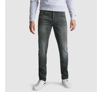Regular-fit-Jeans PME LEGEND "Nightflight PTR120", Herren, Gr. 38, Länge 34, grau (stone mid grau), Denim/Jeans, Obermaterial: 98% Baumwolle, 2% Elasthan, regular fit lang, Jeans, in verschiedenen Was